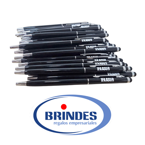 Boligrafo negro touch